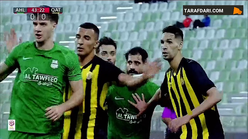 گل حسین کنعانی زادگان به القطر (الاهلی 1-0 القطر)