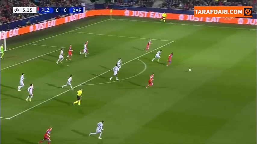خلاصه بازی ویکتوریا پلژن 2-4 بارسلونا (لیگ قهرمانان اروپا - 2022/23)