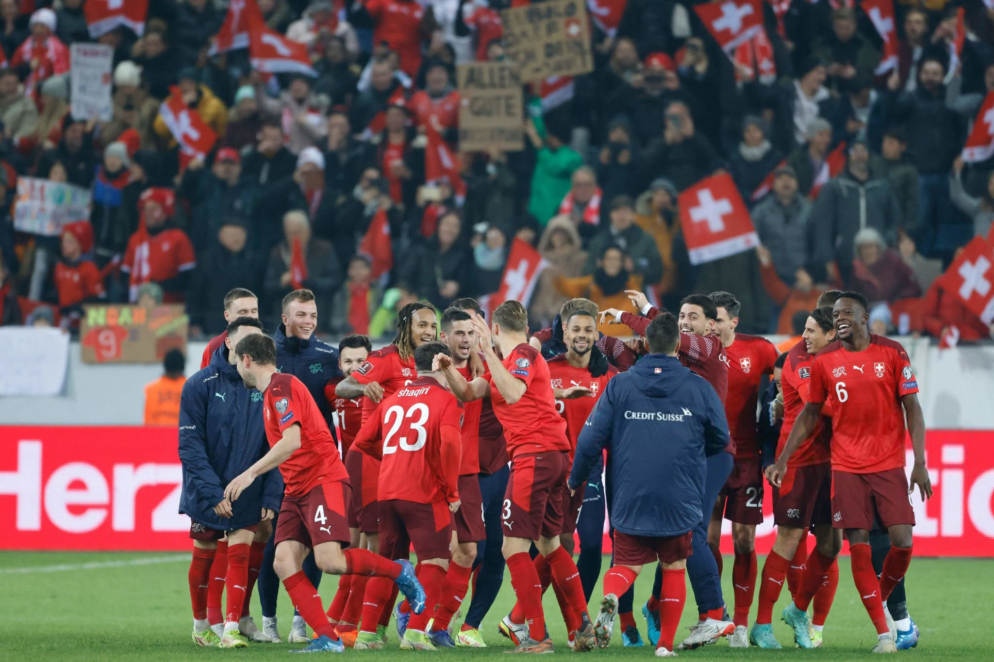 سوئیس در جام جهانی 2022
