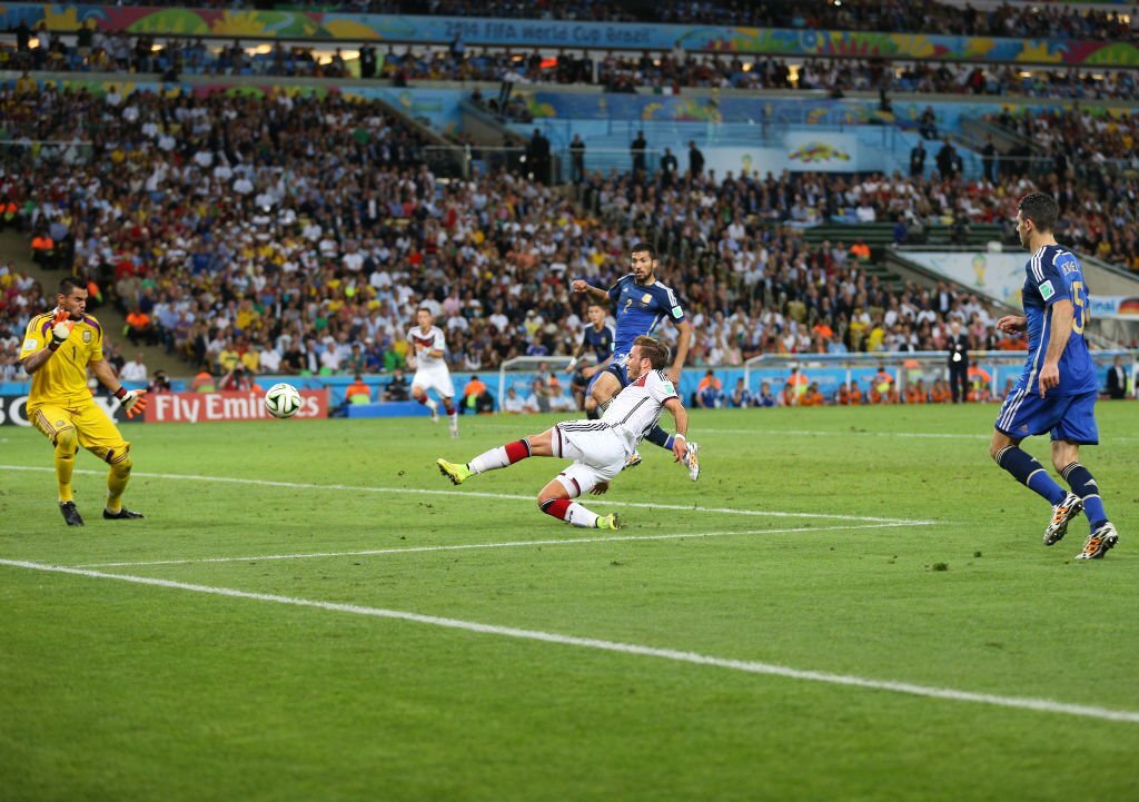 گل ماریو گوتسه به آرژانتین / فینال جام جهانی 2014