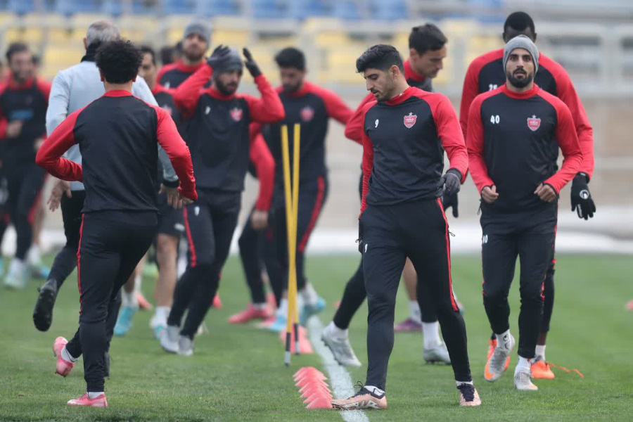 تمرین پرسپولیس 