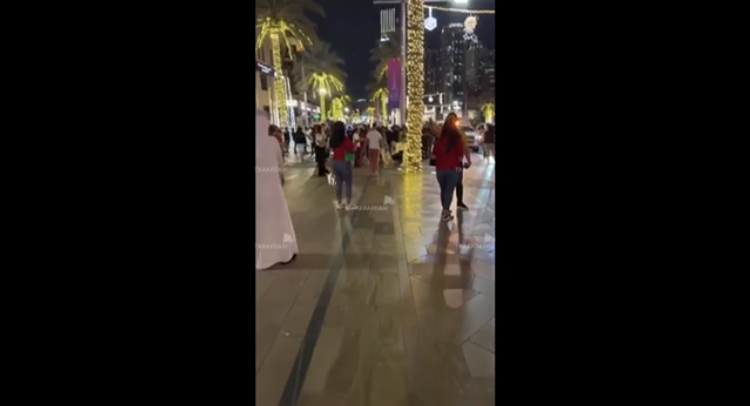 شادی مراکشی ها در دوبی بعد از صعود/ اختصاصی طرفداری 
