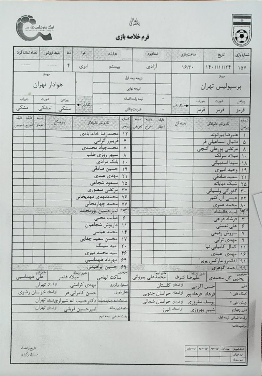 پرسپولیس - هوادار