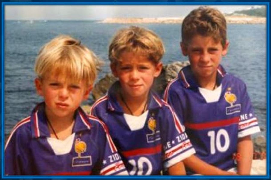 سه برادر هازارد با پیراهن شماره 10 فرانسه